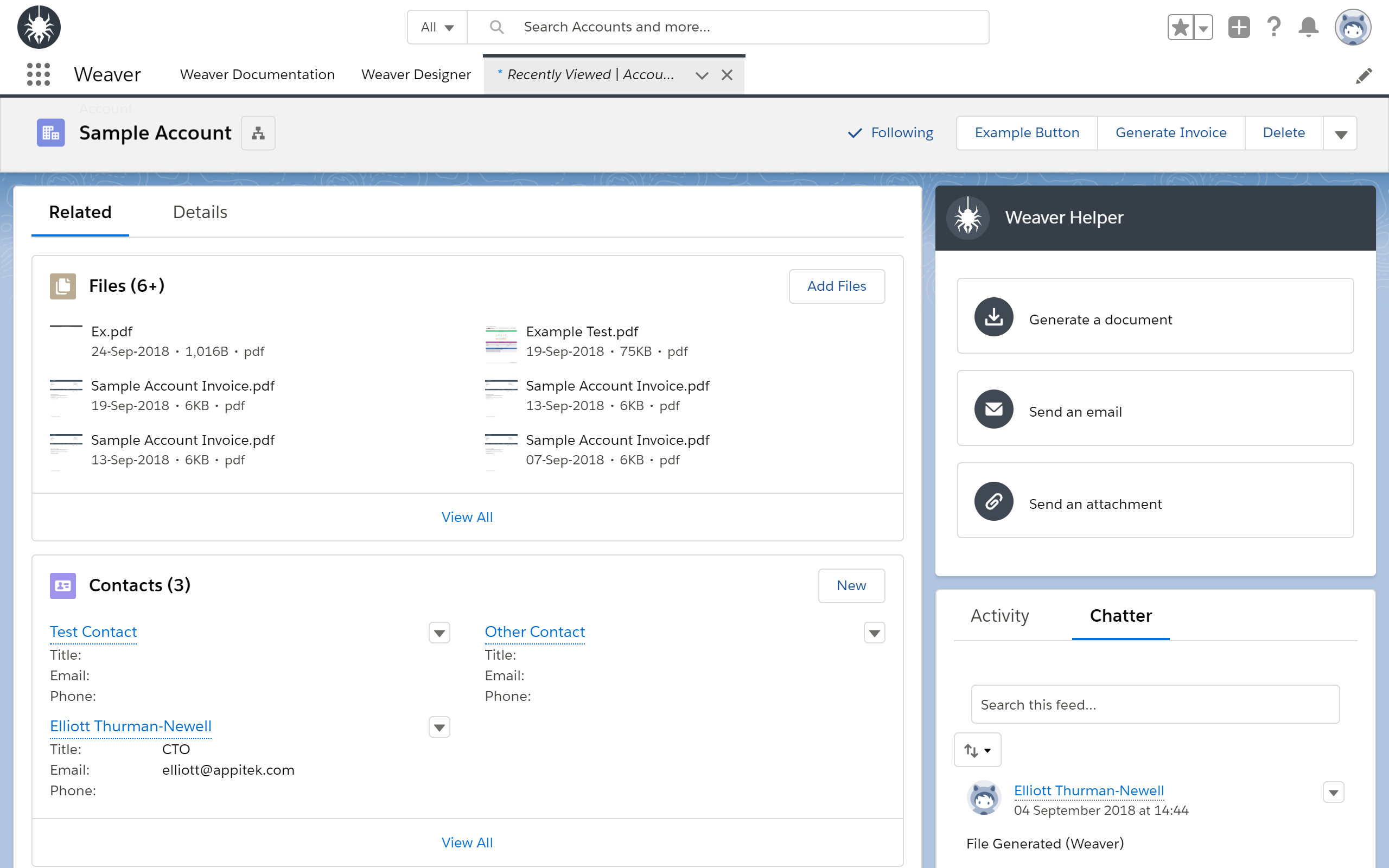 Appitek | Weaver Documentation