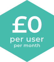 £0 per user per month